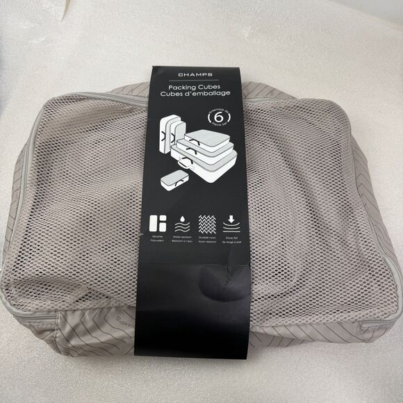 CHAMPS $70 Packing Cubes - 6 Piece Set - Picture 3 of 6